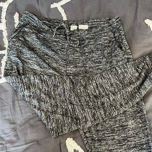 Gap messy grey heathered joggers, size medium
